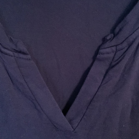 Cable and Gauge blue soft long sleeve top medium - Picture 4 of 8